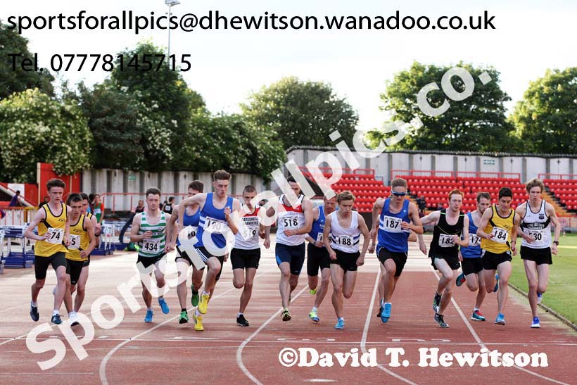 The Stan Long Mile Trophy, Gateshead Stadium. Photo: David T. Hewitson/Sports for All Pics